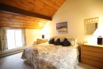 Sunnyside Condo Master Bedroom with King Bed in Waterville Valley Resort